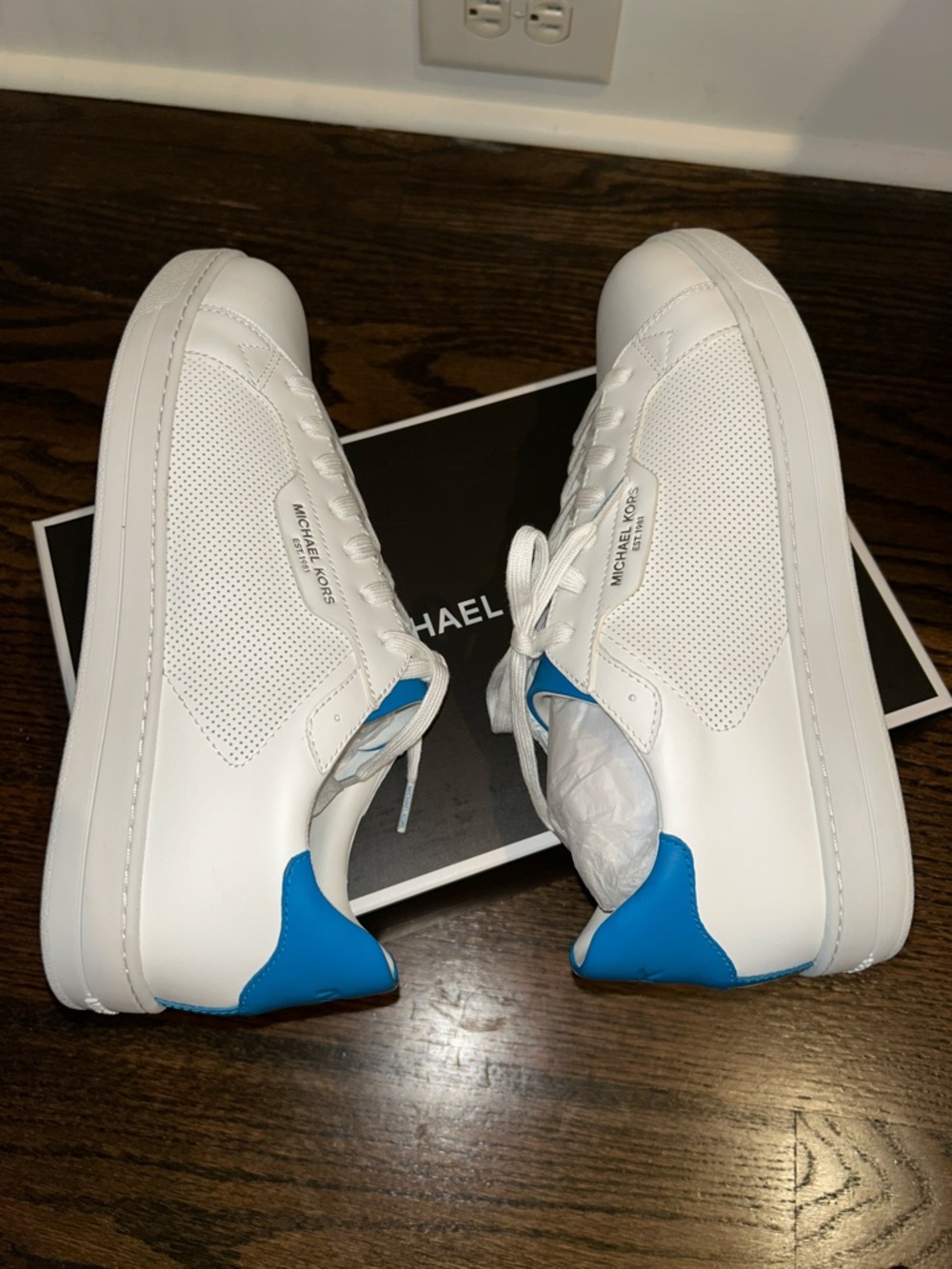 Michael Kors Keating Glacier / Pool Sneakers - Picture 5 of 9